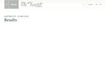 Tablet Screenshot of de-vuyst.com